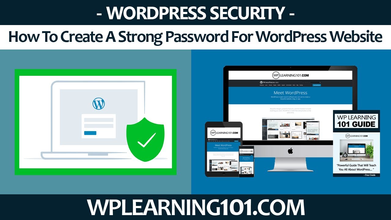 How To Create A Strong Password For WordPress Website Security (Step By ...