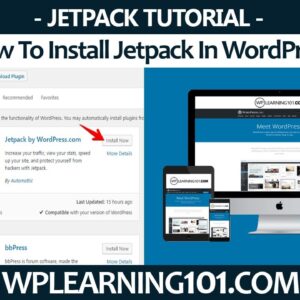 How To Install Jetpack In WordPress (Step-By-Step Tutorial)