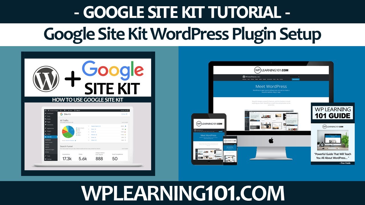 Google Site Kit WordPress Plugin Setup In WordPress Dashboard (Step-By ...