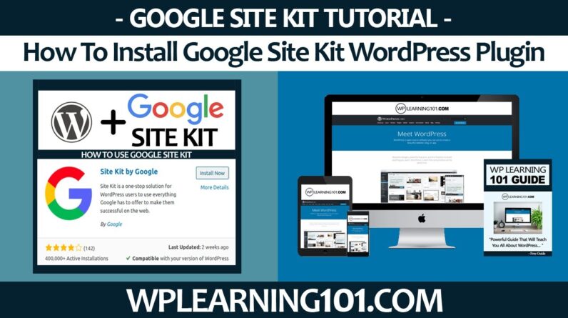 How To Install Google Site Kit WordPress Plugin In WordPress (Step-By-Step Tutorial)