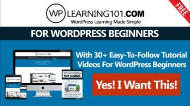 WordPress Blog Tutorials Made For Beginners 2022 (FREE STEP BY STEP COURSE)