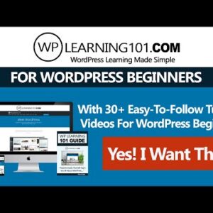 WordPress Tutorials For Beginners - How To Make A WordPress Website (Step By Step)