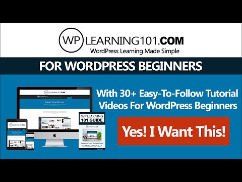 WordPress Tutorials For Beginners - How To Make A WordPress Website (Step By Step)