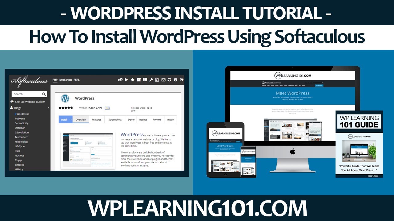 How To Install WordPress Using Softaculous In cPanel (Step By Step ...