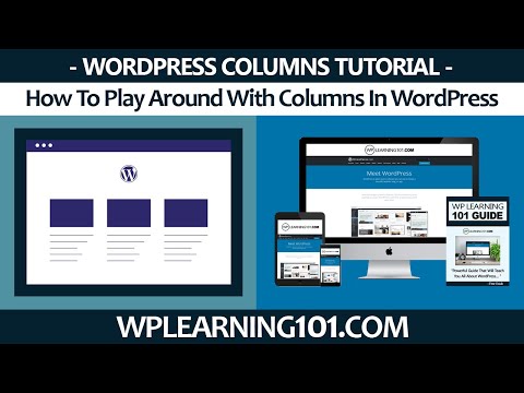 Column Play How To Play Around With Columns In WordPress (Step By Step Tutorial)