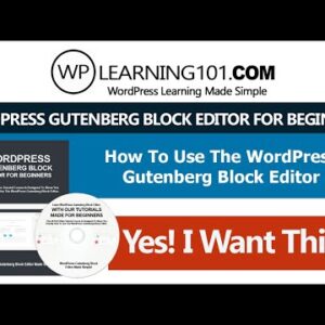 How To Use WordPress Gutenberg Block Editor Made For Beginners (Step By Step)