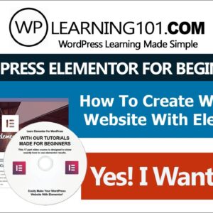 WordPress Elementor Video Tutorials Made For Beginners (Step By Step)