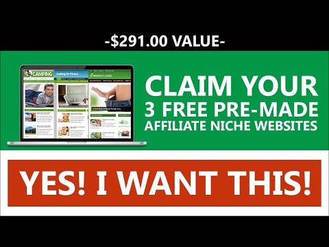 Affiliate Niche Websites For Free (Download Now)