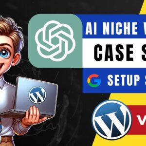 AI Niche Website Case Study: Site Kit By Google WordPress Plugin (Step By Step Tutorial)