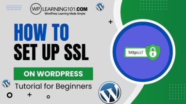 How to Set Up SSL on WordPress (Tutorial for Beginners)