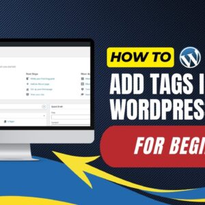 How To Add Tags In WordPress Post For Beginners