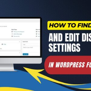 How To Find And Edit Discussion Settings In WordPress For Beginners