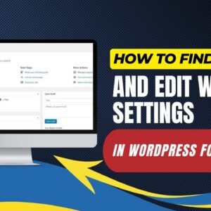 How To Find And Edit Writing Settings In WordPress For Beginners