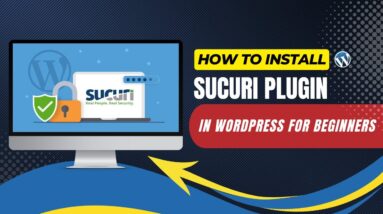 How to Install Sucuri Plugin in WordPress for Beginners