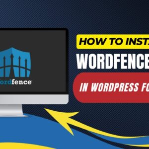 How to Install Wordfence Plugin in WordPress for Beginners