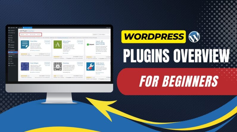 WordPress Plugins Overview For Beginners