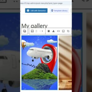 How to create a photo album in wordpress  #shorts #wordpress