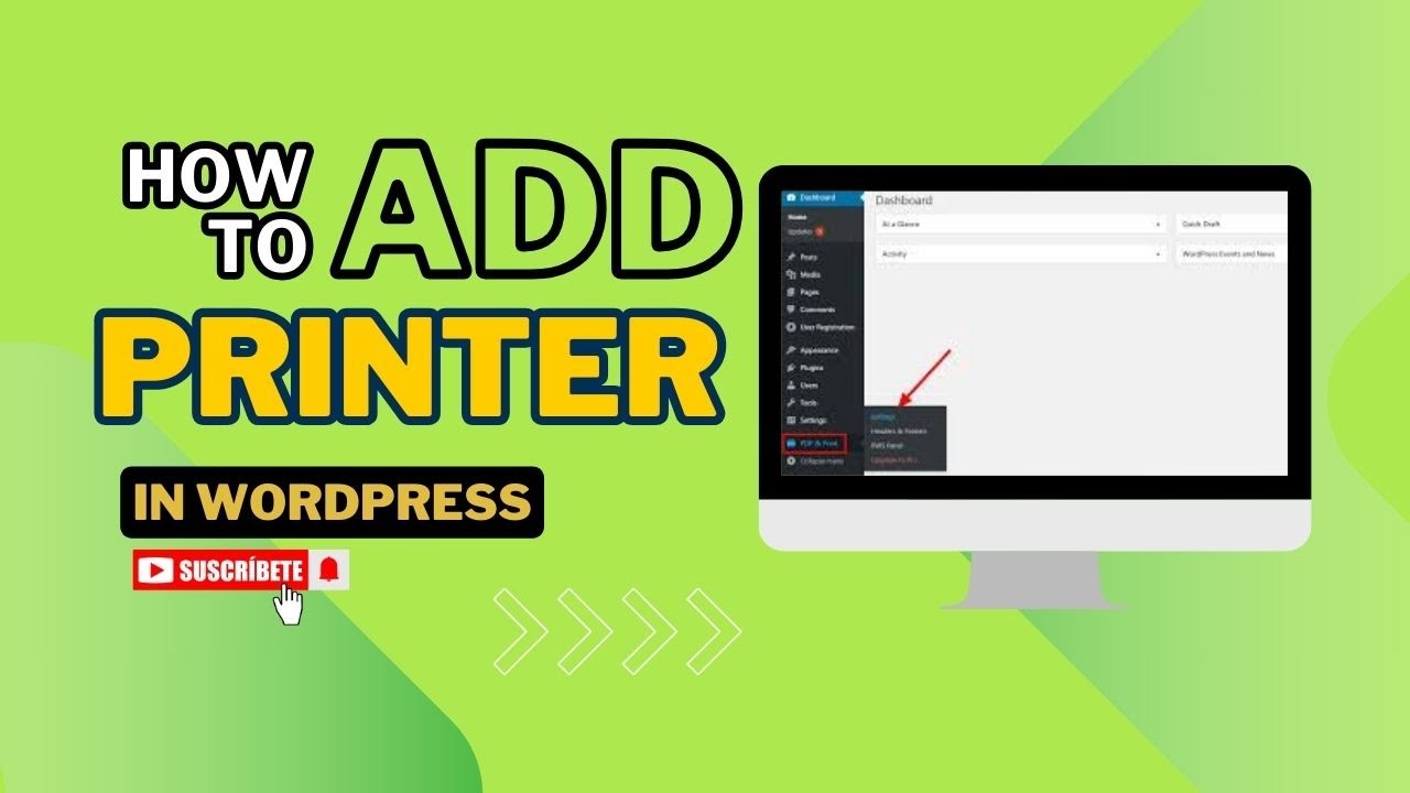 Tutorials Add Printer How To Add Printer In WordPress