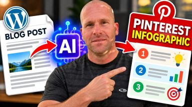 How to Create Pinterest Infographics From WordPress Blog Posts With AI