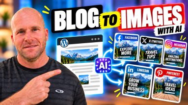 How to Create Social Media Images From WordPress Blog Posts With AI