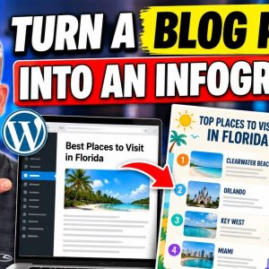 How to Turn a WordPress Blog Post Into an Infographic With AI
