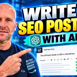 How to Write an SEO Optimized Blog Post in WordPress With AI
