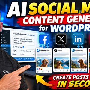 AI Social Media Content Generator for WordPress – Create Posts & Images in Seconds